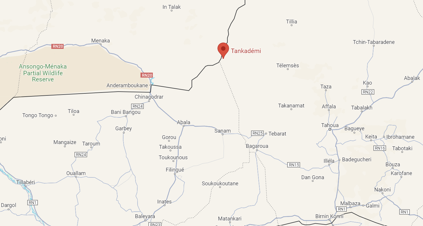 Suspected Islamic State Greater Sahara (ISGS) Militants Armed Assault on Niger Armed Forces (FAN) Convoy Results in the Death of 237 Soldiers, Tankadémi, Tahoua Region, Niger - 21 July 2024