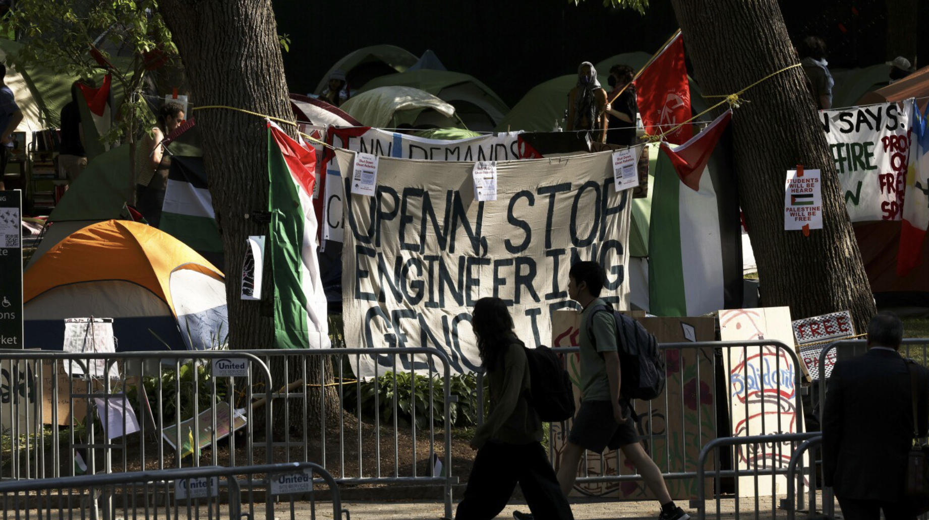 (Chatter) Iran Encourages American Protests Surrounding Israel's War Against Hamas to Fuel Outrage & Distrust Amid Fall Elections, in United States - 10 July 2024