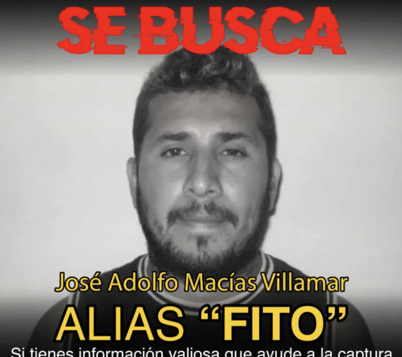 TRAC Incident Report: Interpol Issues Red Notice For 'Los Choneros' Gang Leader José Adolfo Macías Villamar ('Fito') in Quito, Ecuador - 12 July 2024