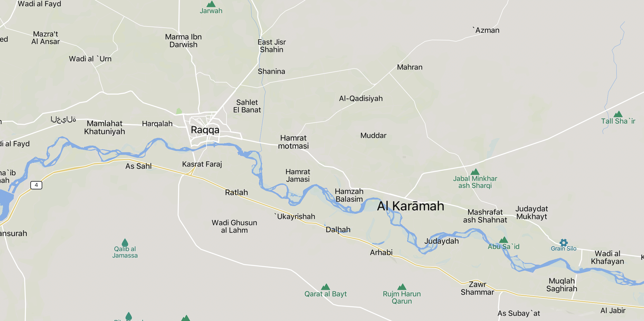 TRAC Incident Report: Suspected Islamic State (IS) Armed Assault Target Syrian Democratic Forces (SDF/PKK) Vehicle on the Road to al-Karamah, Raqqa Governorate, Syria - 16 July 2024