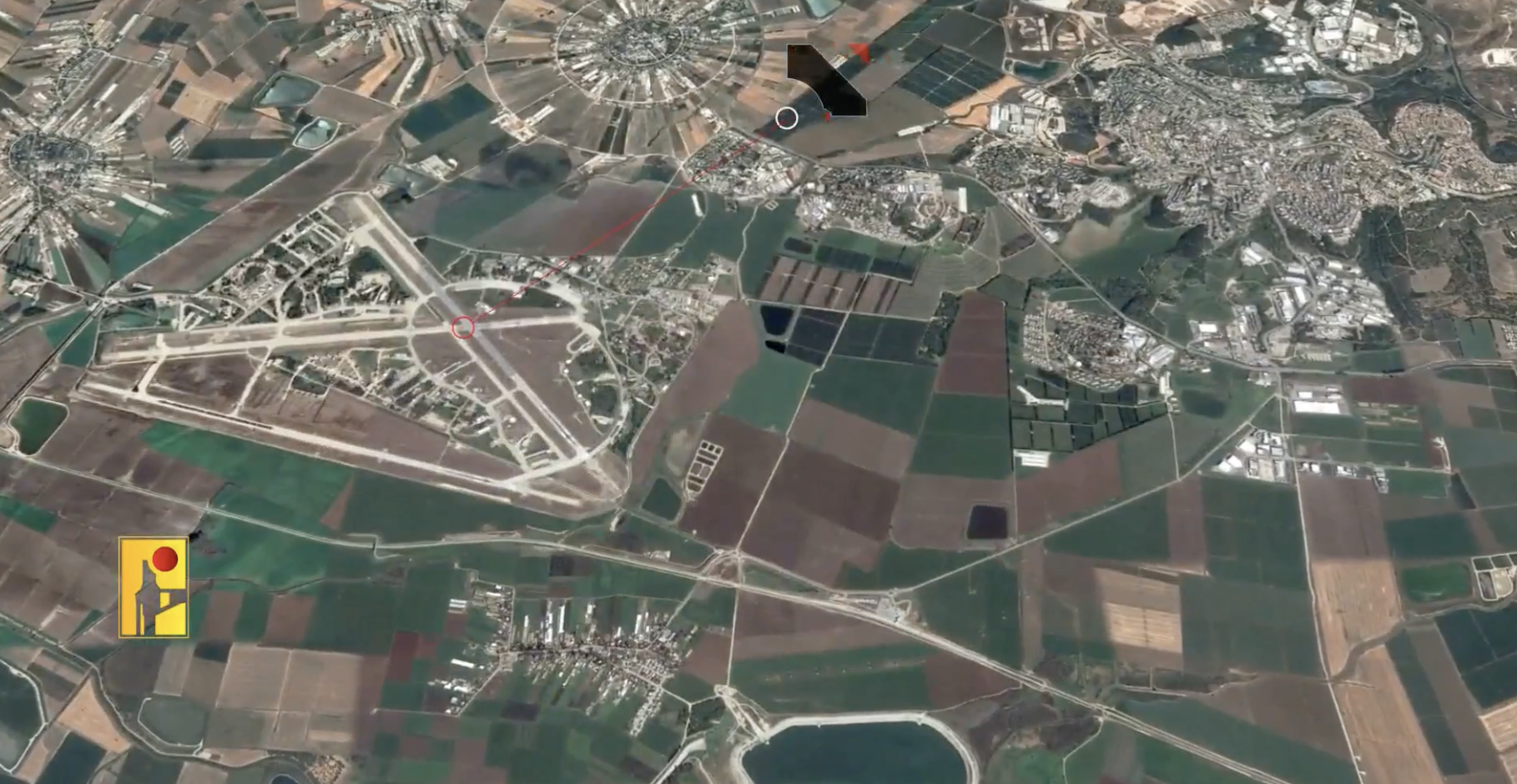 (Video) Hezbollah Threatens Israel With Propaganda Video Filming Sensitive Israeli Military Sites, Including Ramat David Air Base, in Northern Israel - 23 July 2024