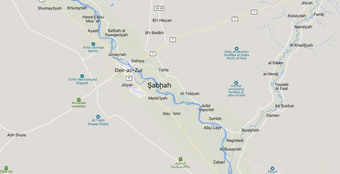 TRAC Incident Report: Suspected Islamic State (IS) Armed Assault Target Syrian Democratic Forces (SDF/PKK) Oil Tanker in Sabhah, Deir Ezzor Governorate, Syria - 27 July 2024