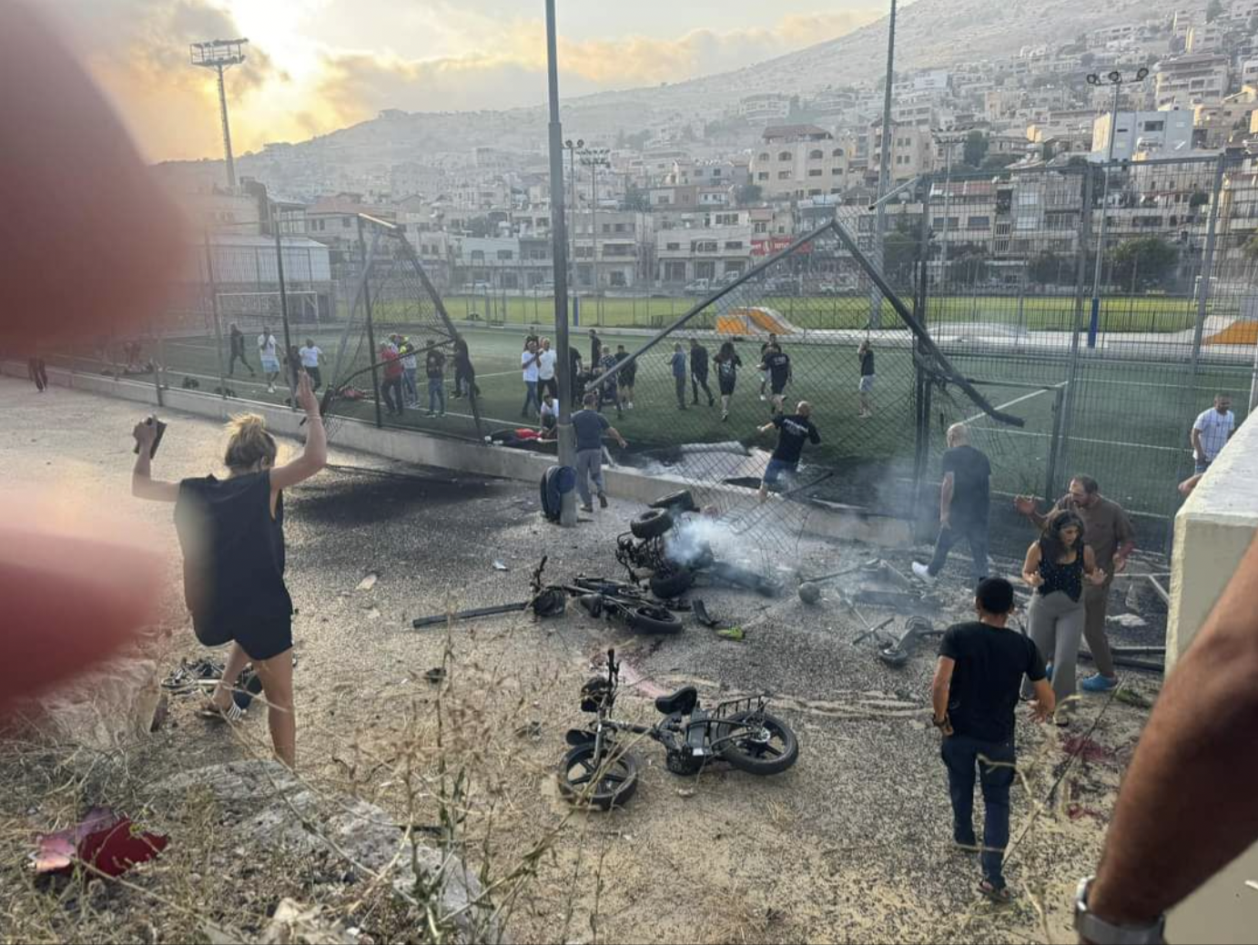 TRAC Incident Report: Hezbollah Rockets Hit Israeli Residential Buildings & Football Field, Killing 12 Children and Injuring 44, in Majdal Shams, Golan Heights - 27 July 2024