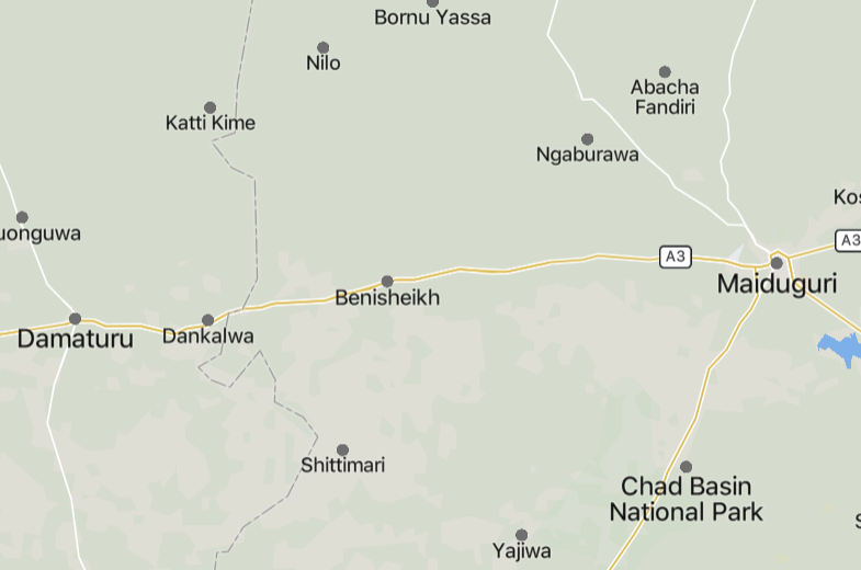 TRAC Incident Report: Nigerian Security Forces Reportedly Thwarted Suspected Islamic State West Africa (ISWA/Wilayat Gharb Afriqiyah) Militants From Detonating an IED on Electrical Towers on A3 West Between Damaturu-Maiduguri, in Kasese, Yobe State, Nigeria - 7 July 2024