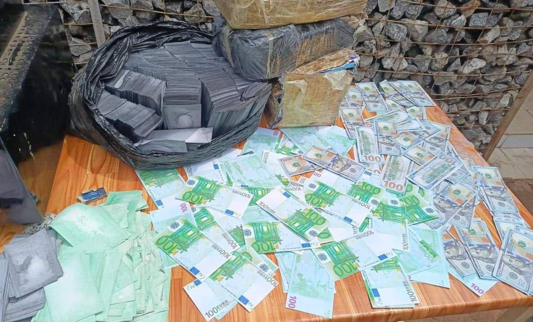 National Gendarmerie Dismantle a Network of Counterfeiters and Seize Over $11M in Counterfeit Notes, Ouagadougou, Burkina Faso - 16 July 2024