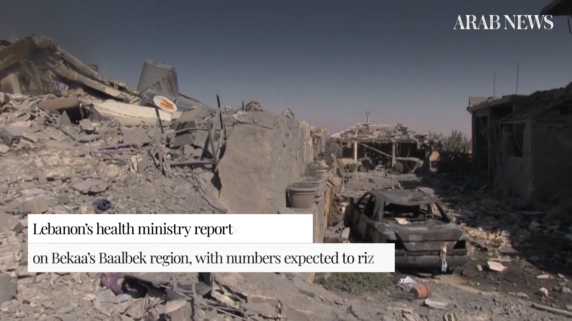 Israel Begins Destruction of Baalbek Following Mass Evacuation, Lebanon - 30 October 2024