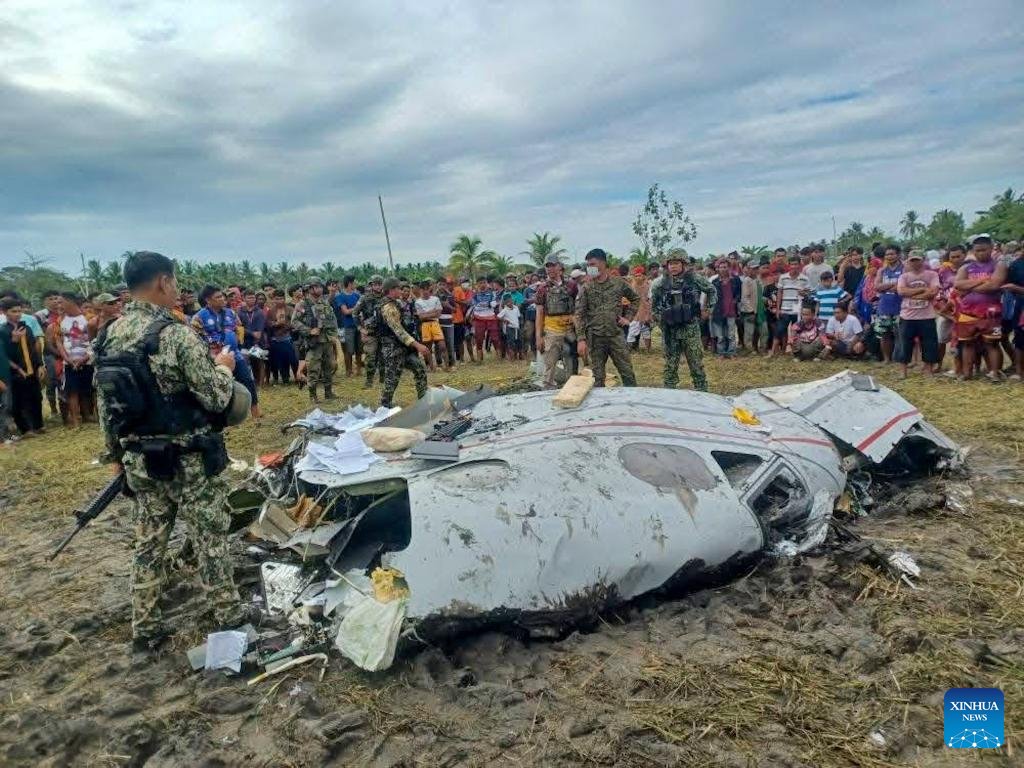 One United States Marine and Three Defense Contractors Killed in the Crash of Their Plane in Barangay Malatimon, Ampatuan, Maguindanao Region, Mindanao Island, Philippines - 06 February 2025