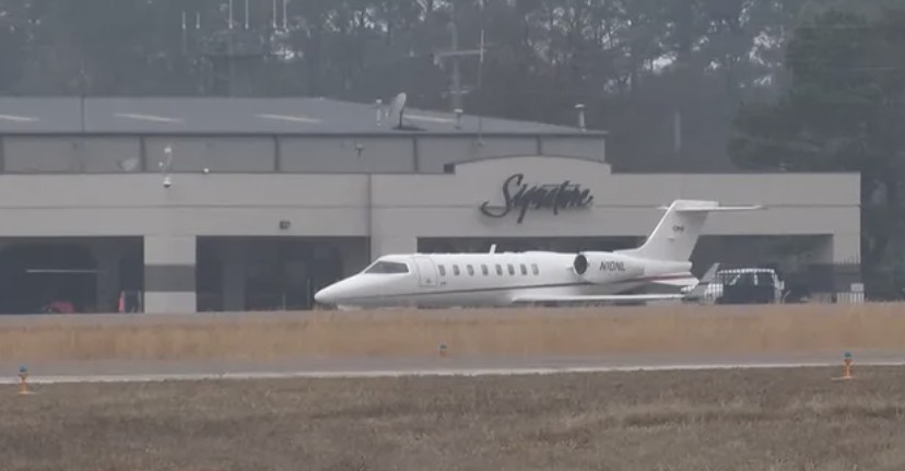 AR-15 Rifle-Armed Teenage Male Suspect Arrested After Demanding an Airplane at Texarkana Regional Airport, Bowie County, Texas, United States - 04 February 2025