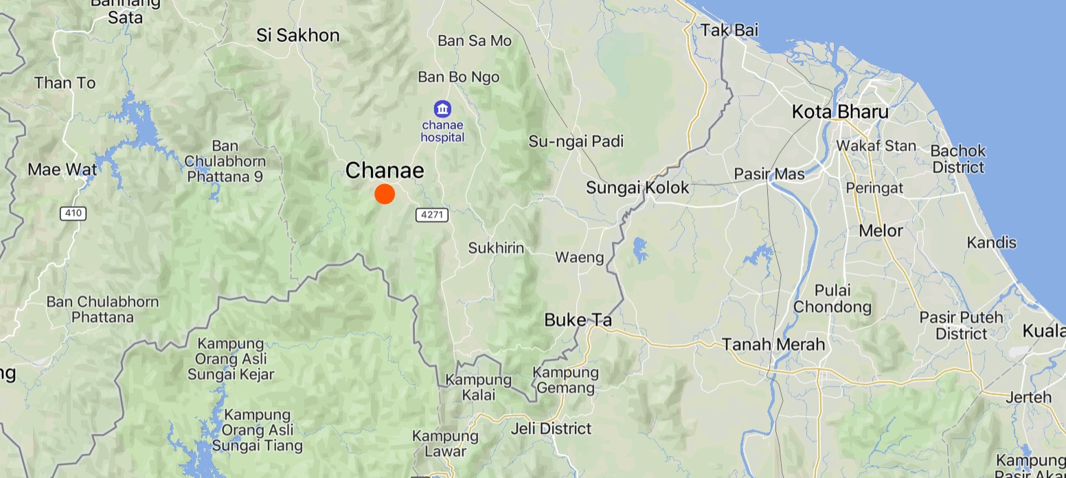 Detonation of a Pipe Bomb Thrown into a Police Outpost Injures a Police Officer in Chanae District, Narathiwat Province, Thailand - 15 February 2025