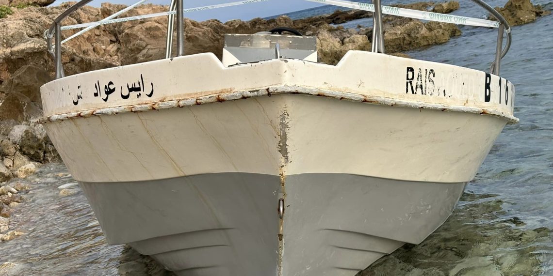 Policia Nacional Arrests Two Algerian Skippers of "Patera" Boat that Transported Immigrants in Formentera, Islas Baleares, Spain
