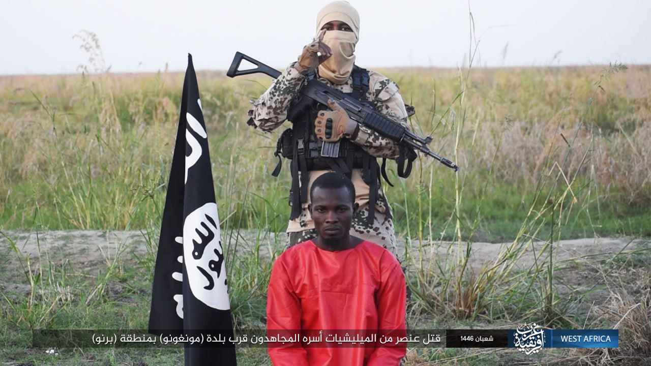 TRAC Incident Report: Islamic State West Africa (ISWA/Wilayat Gharb Afriqiyah) Militants Executed a Nigerian Militia Hostage from Monguno, Borno State, Nigeria - 17 February 2025