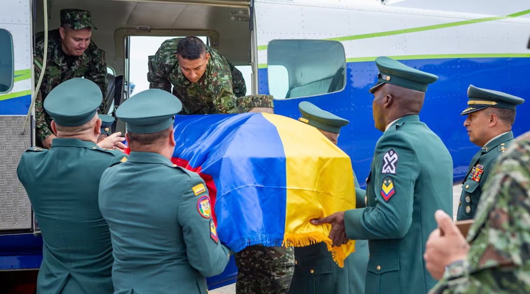 Sniper of the National Liberation Army (ELN) Kill a Colombian Professional Soldier During Clashes in Fortul, Arauca, Colombia - 20 March 2025