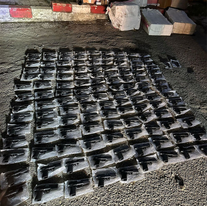 Lebanese Army Seizes Weapons Smuggled from Syria, Lebanon - 24 March 2025