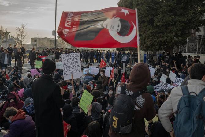 Turkiye Confirms Swedish Journalist Arrested Amid Protests, Turkey - 30 March 2025