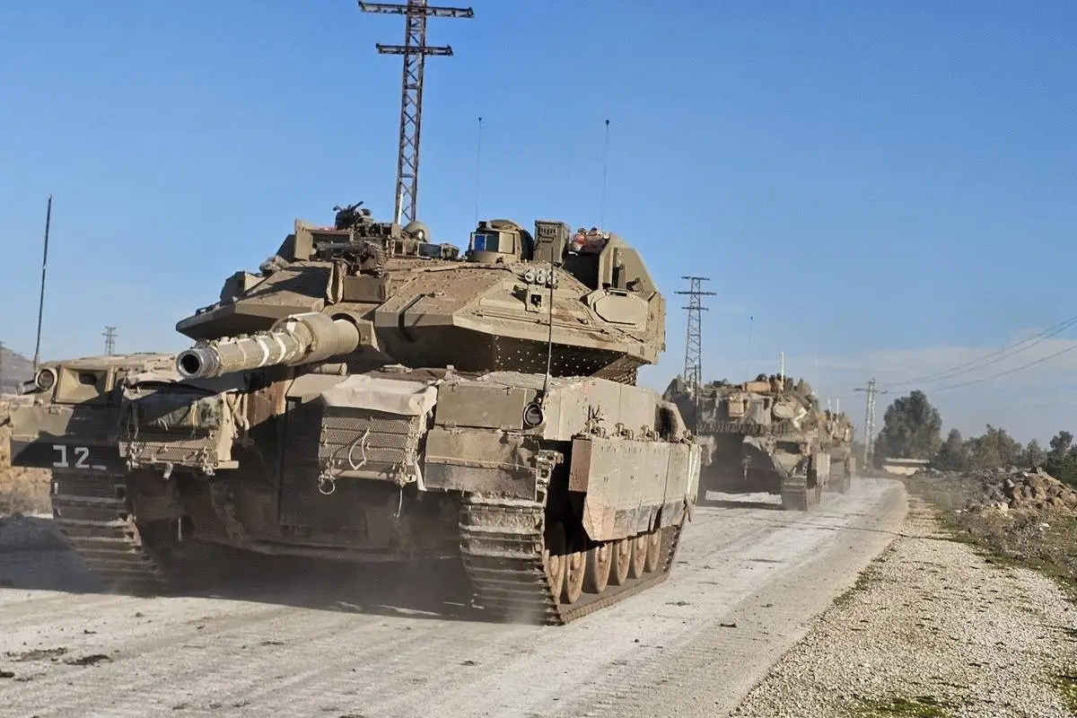 Israeli Tanks Open Fire on Ambulances Carrying Injured Palestinians Near Rafah Crossing, Gaza - 04 March 2025