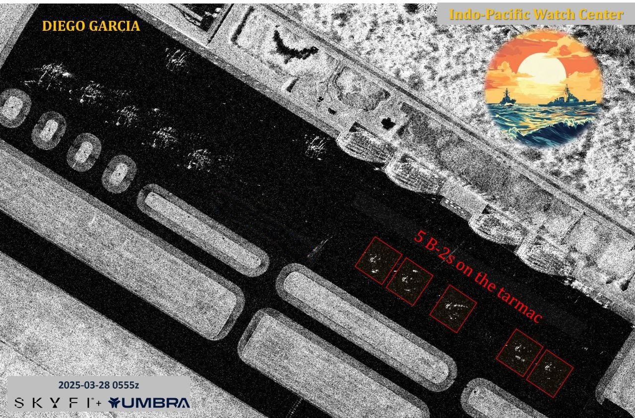 TRAC Incident Report: U.S. Deploys B-2 Bombers to Diego Garcia Amid Iranian Missile Threats and Diplomatic Overtures, The United States & Iran - 30 March 2025
