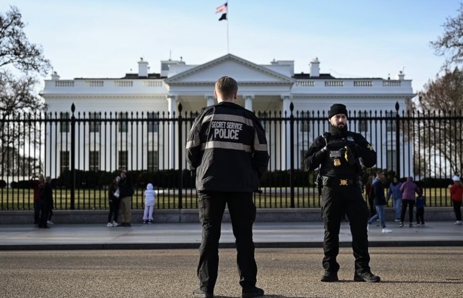 Armed Man Shot and Injured by Secret Service Personnel Near the White House, Washington, D.C., United States - 09 March 2025