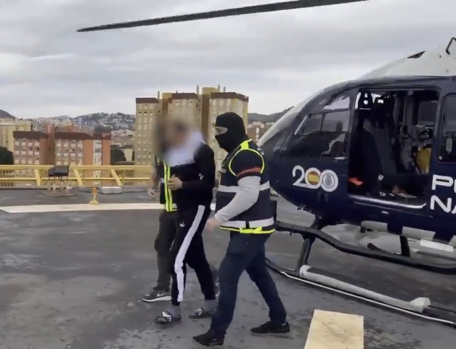 Police Arrest an Islamic State (IS)-Linked Indoctrinator in an Intelligence-Based Operation, Melilla, Spain - 11 March 2025