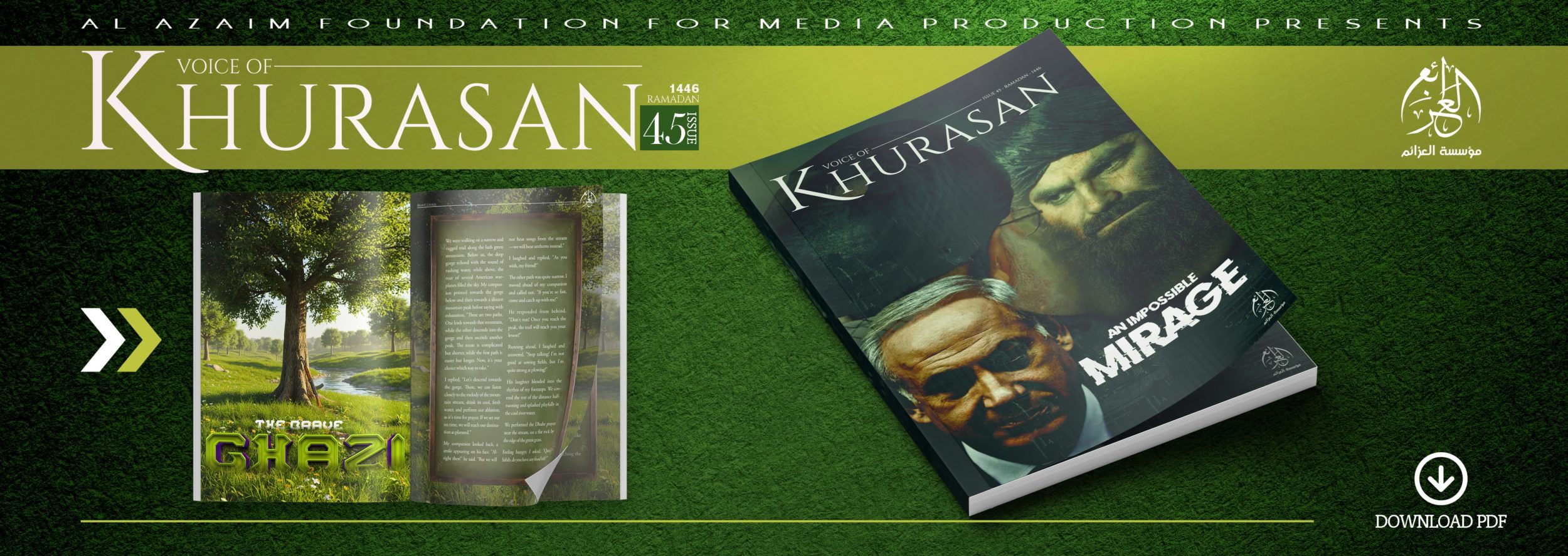 (PDF) al-Azaim Media (Unofficial Islamic State Khurasan/ISK): Voice of Khurasan #45 “An Impossible Mirage” – 28 March 2025 