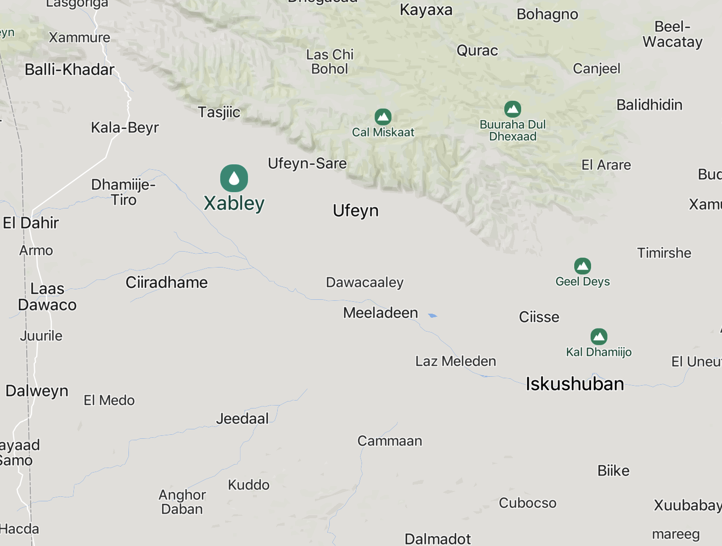 TRAC Incident Report: Suspected Islamic State Somalia (ISS/Abnaa ul-Calipha) Targets Puntland Forces' Base in Dhaban-Qooxle Area of Xabley, Ufeyn District, Bari Mountains, Puntland, Somalia - 24 March 2025