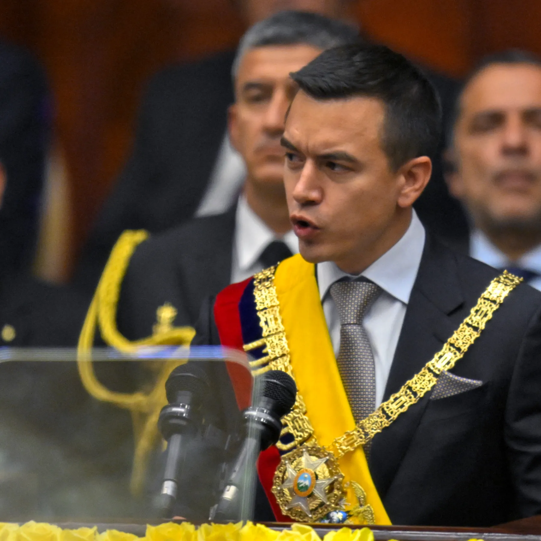 (Chatter) Ecuadorian President Noboa Requested Support From United States, Brazil, and European Armies to Counter Gangs in Ecuador - 18 March 2025