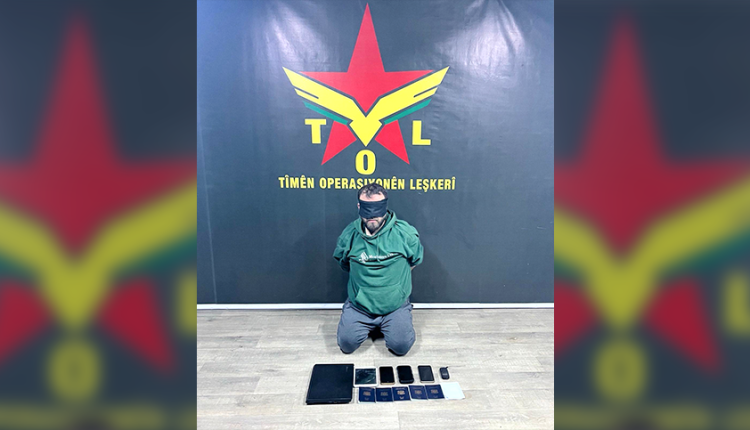 (Photo) Syrian Democratic Forces (SDF) Arrest Former Assad Government Spy, Hasakah, Hasakah Governorate, Syria - 4 March 2025