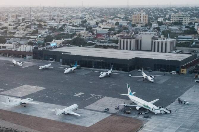 Al-Shabab Launches Mortar Attacks Near Somalia’s Main Airport, Somalia - 06 April 2025