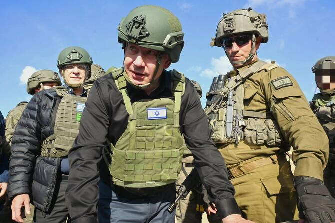 Israeli Defense Minister: Troops Will Remain in Gaza, Lebanon and Syria Indefinitely, Israel - 16 April 2025