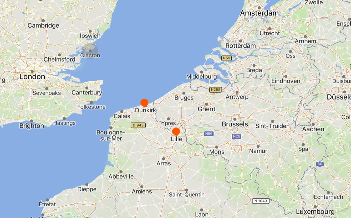 Authorities Arrest and Charge Three Islamic State Khurasan (ISK)-Linked Extremists on Suspicion of Plotting a Suicide Bombing, Dunkirk and Lille, France - 06 April 2025