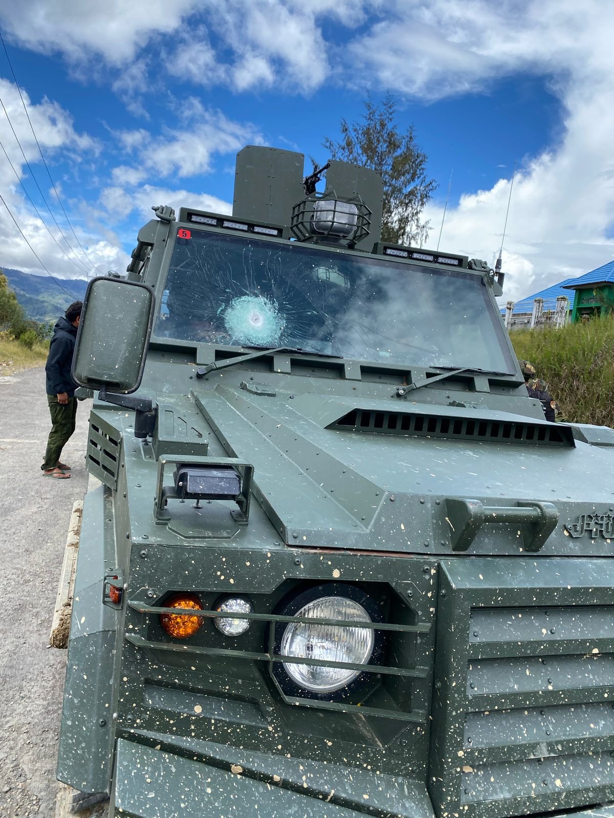 Free Papua Movement (OPM) Militants Shoot and Kill and Indonesian Soldier in Titigi, Intan Jaya Regency, Central Papua, Indonesia - 14 April 2025