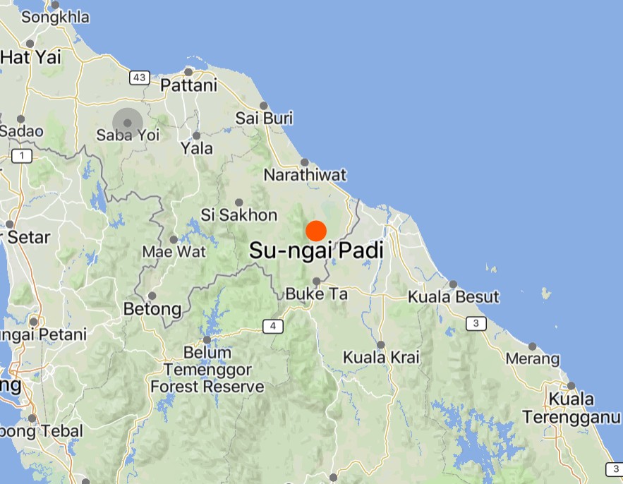 Police Officer Shot Dead and His Car Set on Fire, Torteng, Sungai Padi District, Narathiwat Province, Thailand - 09 April 2025