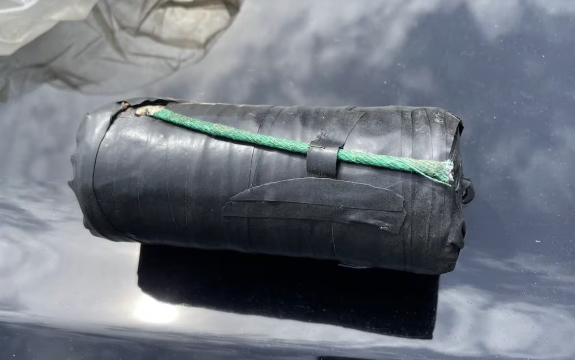 Police Arrest a Man Found in Possession of an Improvised Explosive Device (IED) and a Gun Stored in a Backpack, Vancouver, Clark County, Washington, United States - 09 April 2025