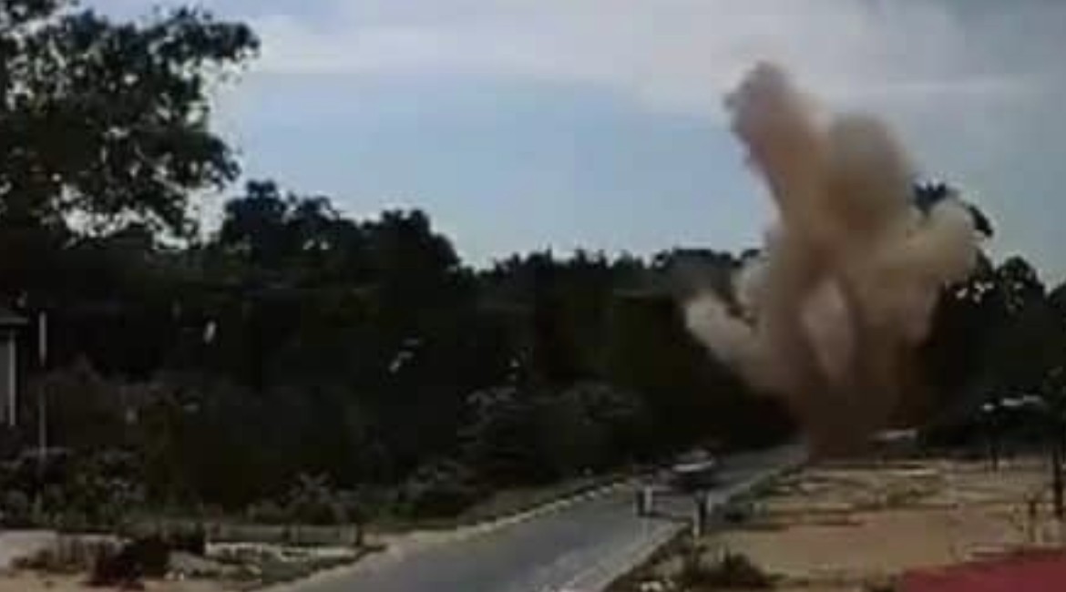 Seven Defense Volunteers Injured in the Detonation of a Roadside Improvised Explosive Device (IED), Ban Pa Ku, Thung Yang Daeng District, Pattani Province, Thailand - 23 April 2025