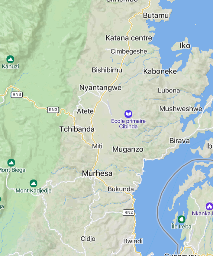 TRAC Incident Report: March 23 Movement (M23) Militants Led an Armed Assault On Congolese Security Forces and Took Control of Villages on RN2 Between Kalehe and Kabare Districts, South-Kivu Province, Congo (DR) - 15 April 2025