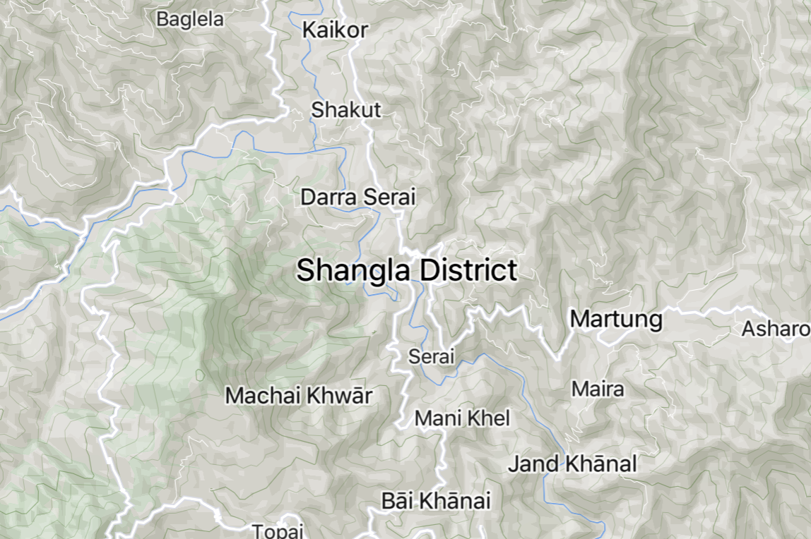 Shangla District, Khyber Pakhtunkhwa, Pakistan