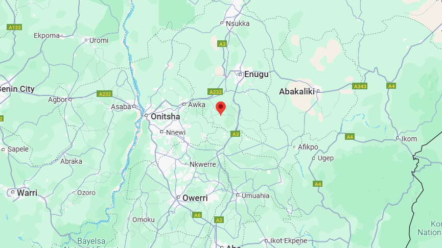 Suspected Bandits Assault Checkpoint, Killing Two Officers and Burning Patrol Vehicle, Achị, Oji River LGA of Enugu State, Nigeria - 14 April 2025