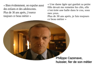Second Set of Threatening Messages Found at 4 Bailiff Firms as Winter Eviction Truce Ends, Île‑de‑France, Paris, France - 18 April 2025