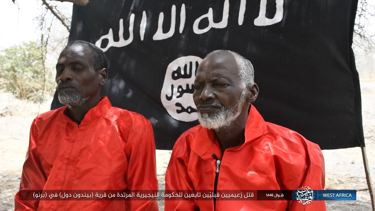 TRAC Incident Report: Islamic State West Africa (ISWA/Wilayat Gharb Afriqiyah) Militants Executed Two Tribal Leaders in Bindon Dole, Borno State, Nigeria - 26 April 2025