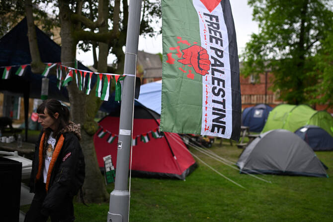 18 British Student Groups Support Legal Action to Remove Hamas from UK Terror List, the United Kingdom - 06 May 2025