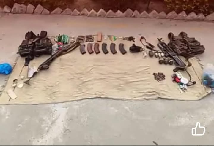 (Photos) Pakistani Security Forces Arrested Tehreek-e-Taliban Pakistan (TTP) Commander Lal Amir (Alias Ibrahim Chacha) & One Other Militant, in Shish Mahal, Mohmand District, Khyber Pakhtunkhwa, Pakistan - 1 May 2025