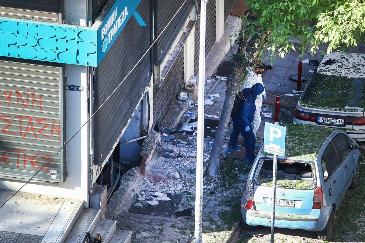 Anarchist Group-Linked Woman Dead After an Improvised Explosive Device Intended for a Bank Detonates in Her Hands, Thessaloniki, Greece - 03 May 2025