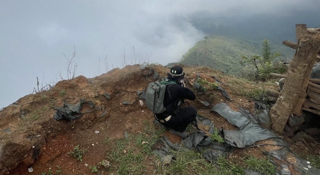 Clashes Between Suspected Drug Trafficker and Lao Troops Leave Two Soldiers Dead Near the Thai Border, Paktha District, Bokeo Province, Laos - 05 May 2025