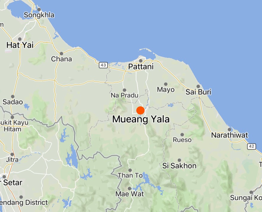Armed Militants Injure One Police Officer in an Ambush, Baan Chanan, Phorn Subdistrict, Mueang District, Yala Province - 30 April 2025